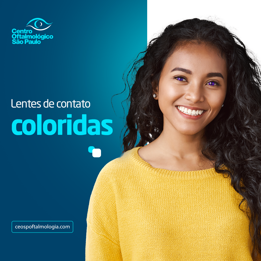 Mais cores nos seus olhos