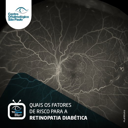 Quais os fatores de risco para a retinopatia diabética