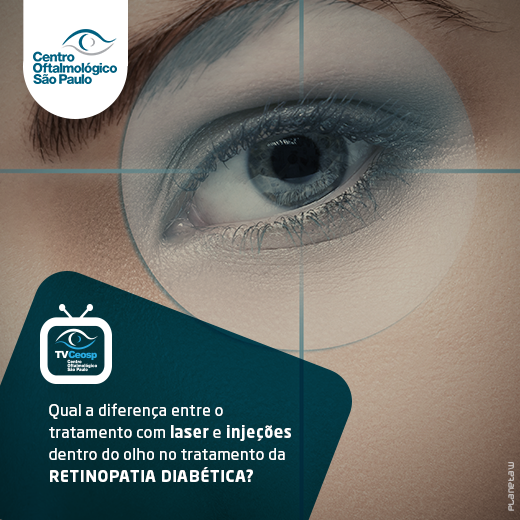 Qual a diferença entre o tratamento com laser e injeções dentro do olho no tratamento da retinopatia diabética. Um é melhor que o outro? Pode-se usar ambos os tratamentos?