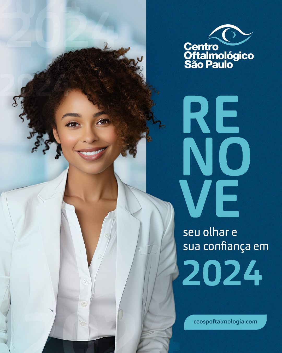 Renove sua expressão e sua confiança em 2024