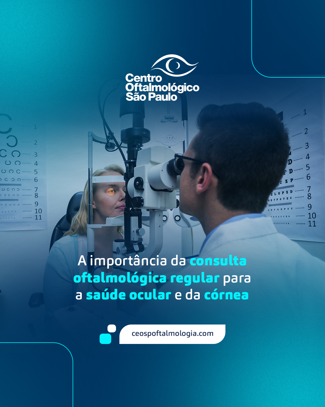 Importância da consulta oftalmológica regular para a saúde da córnea
